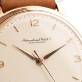 IWC Kal. 89 Haifischflosse 18k Rose 1960