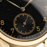 IWC Pre Hermet 14 Karat Schwarzvergoldung 1940