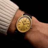 Jaeger LeCoultre 9029 Ellipse 18 Karat, 1960er Jahre