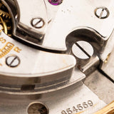 Jaeger LeCoultre Powermatic 18 Karat Roségold, Frankreich, 1950er Jahre