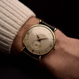 Jaeger LeCoultre Teardrop 18 Karat Roségold 1940er Jahre