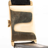 Omega Art Deco T17, rechteckig, 14 Karat, zweifarbig, 1935