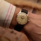 Omega Constellation 14393 Railroad 18 Karat Roségold 1960