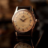 Omega Constellation 14393 Railroad 18 Karat Roségold 1960