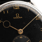 Omega Jumbo Art Deco Schwarz Pontife 1939
