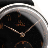 Omega Sub Second Rose Vergoldetes Blatt 1939