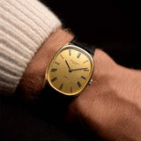 Patek Philippe 3546 Ellipse 18k Güblin 1970er Jahre