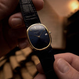 Patek Philippe 3788J Ellipse Blau 1980er Jahre