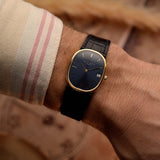 Patek Philippe 3788J Ellipse Blau 1980er Jahre