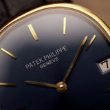 Patek Philippe 3788J Ellipse Blau 1980er Jahre