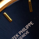 Patek Philippe Ellipse 3788 Datum 18 Karat Gold 1980er Jahre