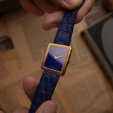 Piaget 9154 Protocole Lapislazuli 18 Karat, 1970er Jahre