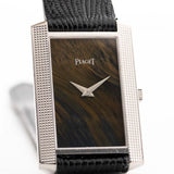 Piaget 9214 Rechteckiges Falkenauge 18k 1970s