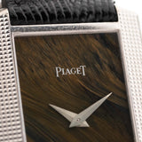 Piaget 9214 Rechteckiges Falkenauge 18k 1970s