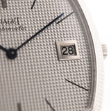 Piaget TV 13409 Clous de Paris 18k Datum 1970er Jahre