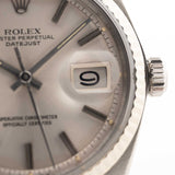 Rolex 1601 Datejust Pie Pan Silber 1973
