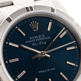 Rolex Air King 14010 Blau 2004