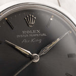 Vintage Rolex Air King 5500 Grau 1963 Zifferblatt Zeiger