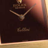 Rolex Cellini 4017 Midas Rubinrot 1970er Jahre