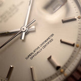 Rolex Datejust 1603 Silber 1973