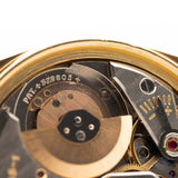 Universal Geneve Polerouter 104503 Datum 18k Schwarz 1960s