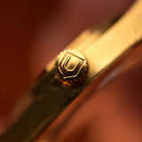 Universal Geneve Polerouter 104503 Datum 18k Schwarz 1960s