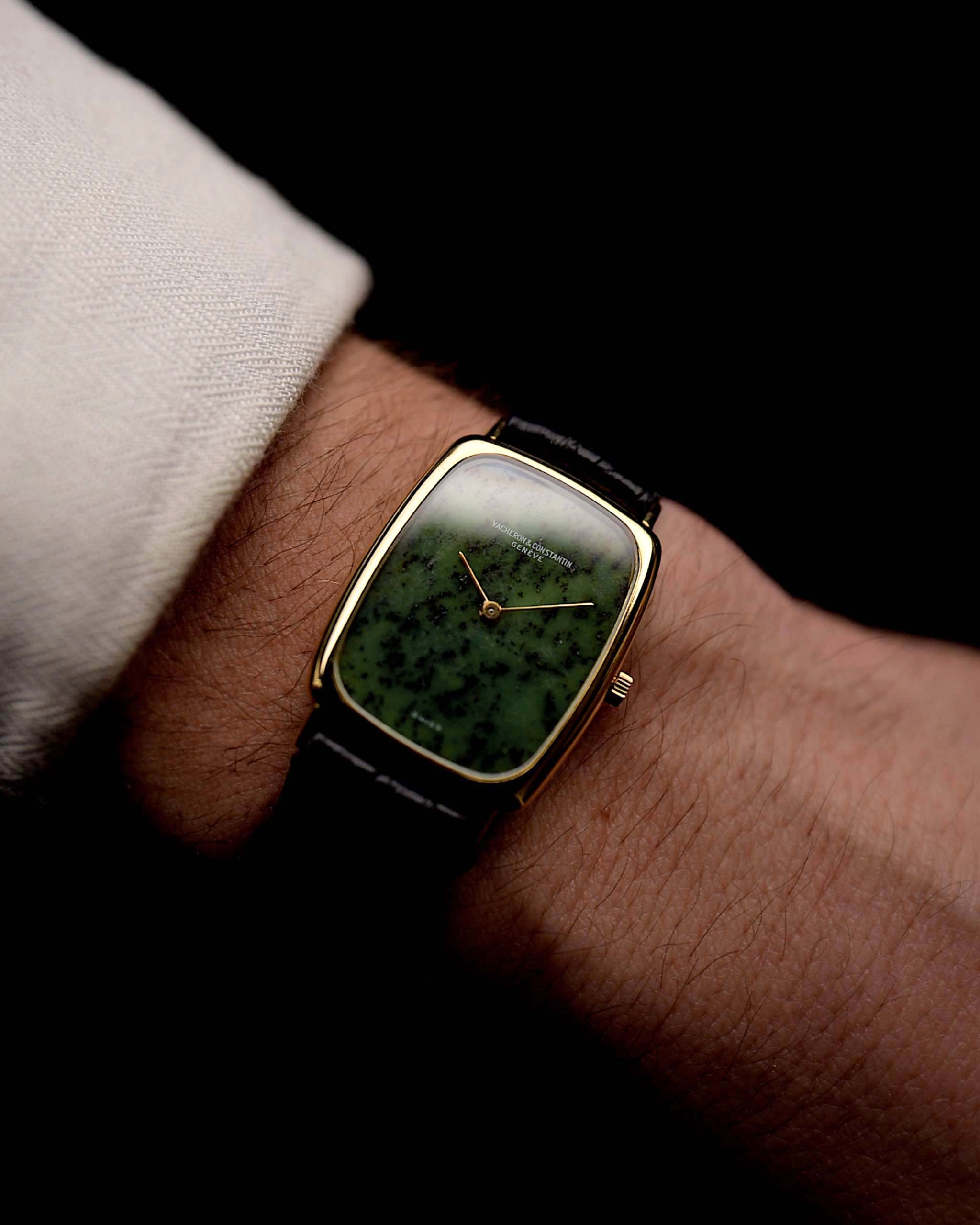 Vintage Vacheron Constantin 7590 Jade 1970er Jahre
