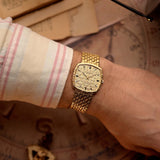 Vacheron Constantin 7391 Basket 18 Karat Gold, 1970er Jahre