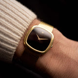 Vacheron Constantin 2099 Cushion 18 Karat Onyx 1970er Jahre