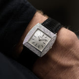 Vacheron Constantin Quadrat 18k gehämmert 1960er Jahre