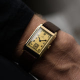 Omega Rechteckig Art Deco 14k 1939