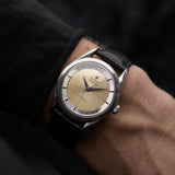 Universal Geneve Polerouter Silber 1956