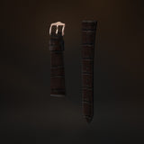 KARDINAL Alligator-geprägtes Lederarmband