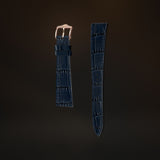 KARDINAL Alligator-geprägtes Lederarmband