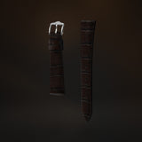 KARDINAL Alligator-geprägtes Lederarmband