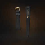 KARDINAL Alligator-geprägtes Lederarmband