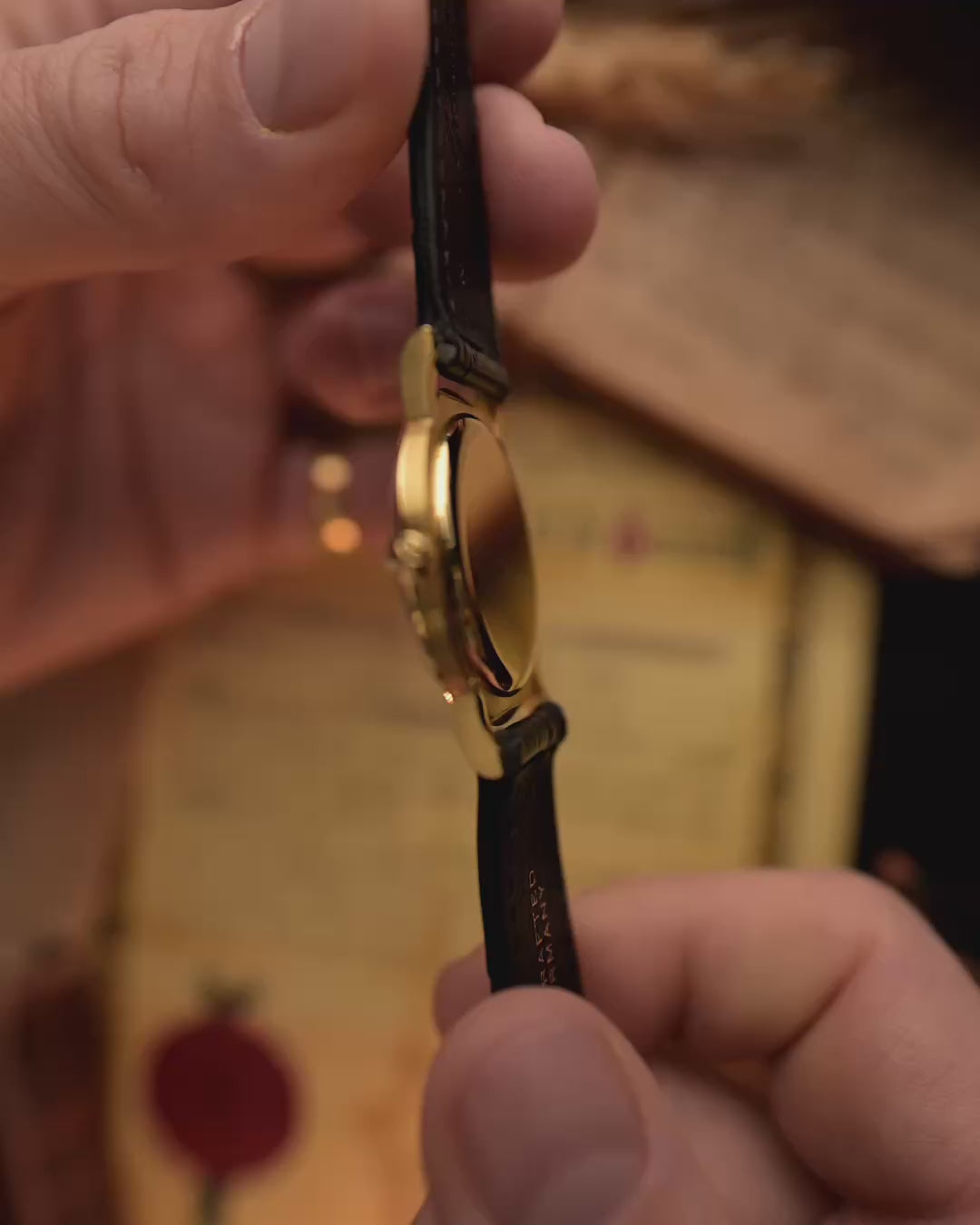Vintage Vacheron Constantin 4667 Patrimony Uhr von 1956, Video