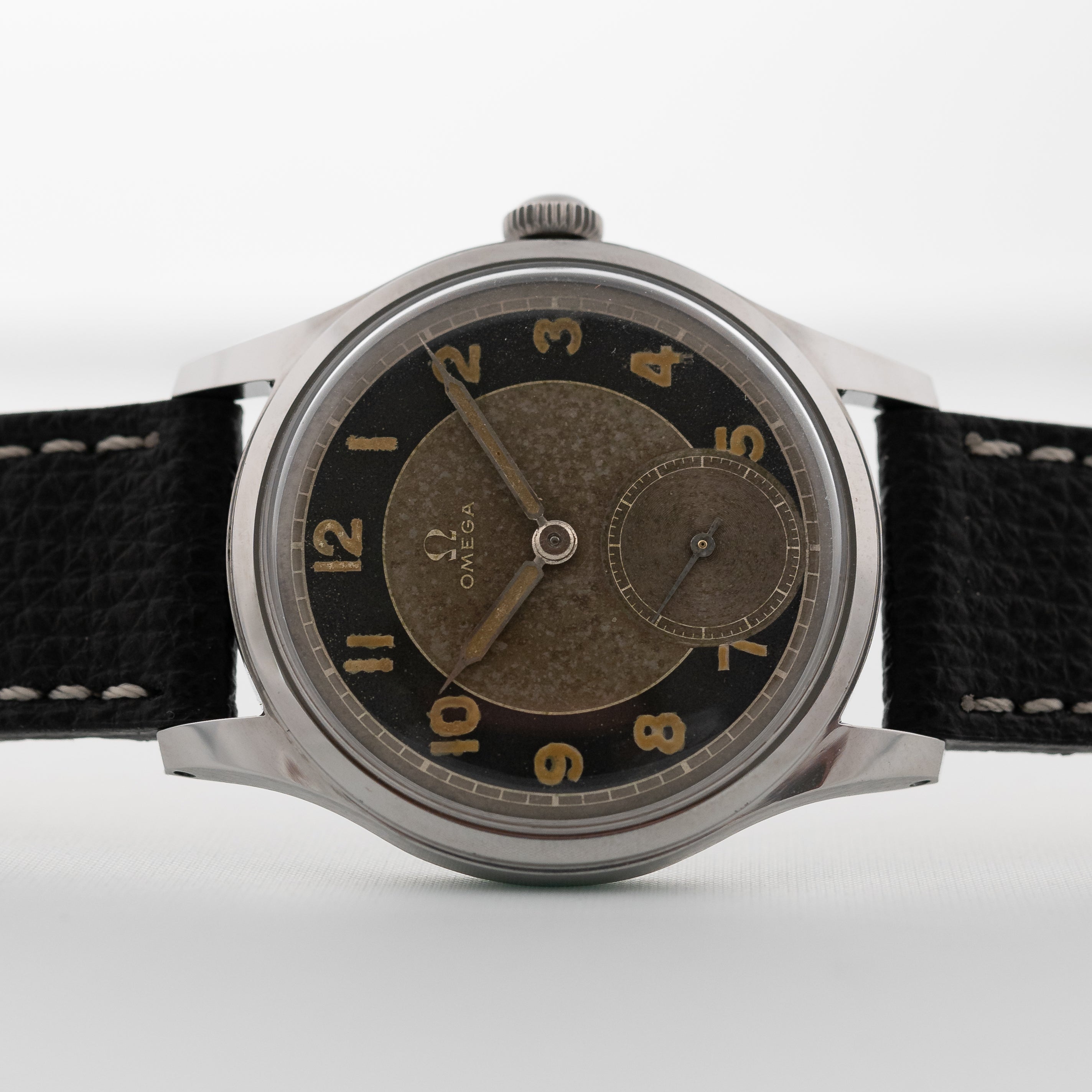 Omega Souverän zweifarbig 1943 - Goldammer Vintage Uhren