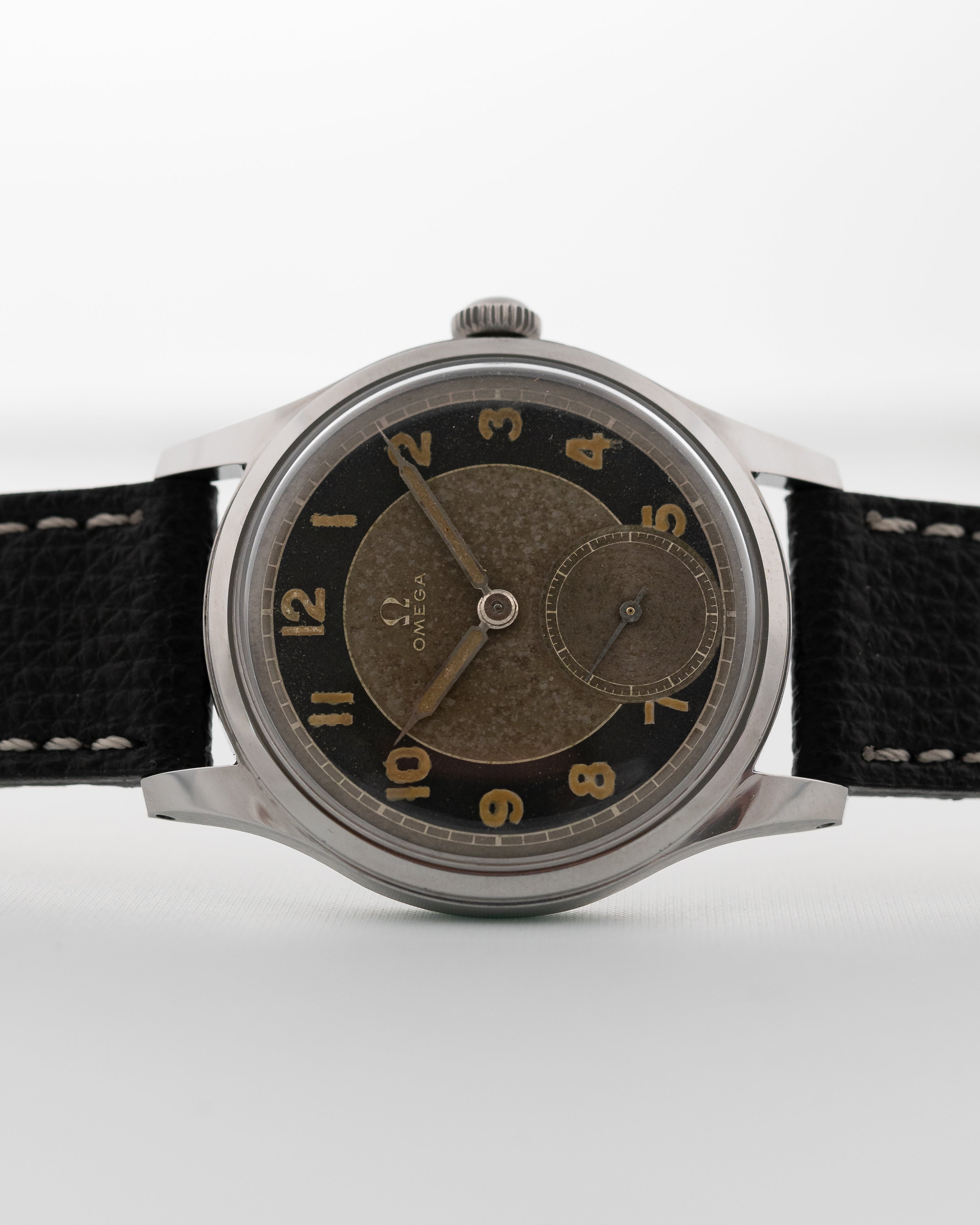 Omega Souverän zweifarbig 1943 - Goldammer Vintage Uhren