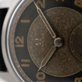 Omega Souverän zweifarbig 1943 - Goldammer Vintage Uhren