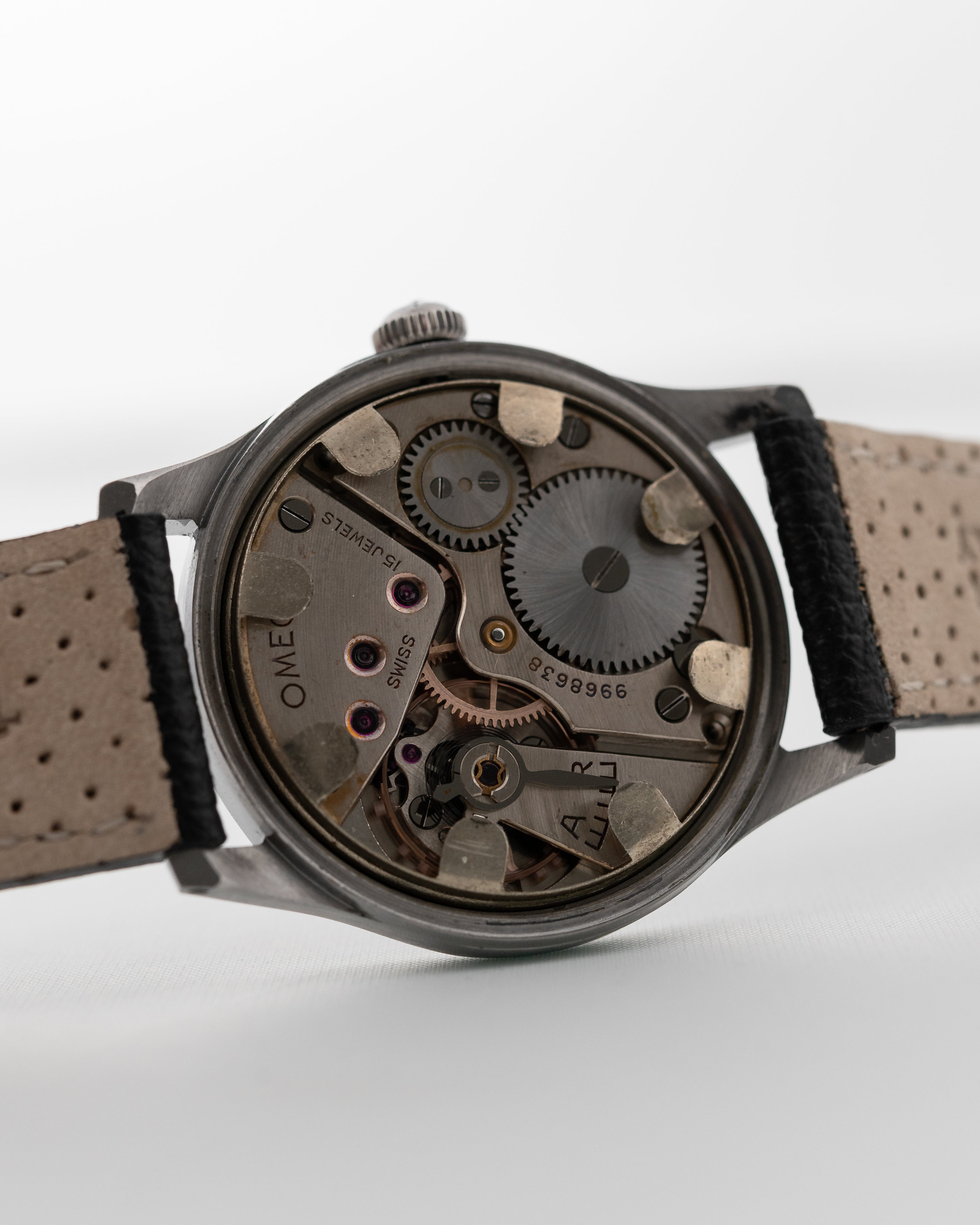 Omega Souverän zweifarbig 1943 - Goldammer Vintage Uhren