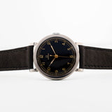 Omega Art Deco Schwarze Spritze 1935