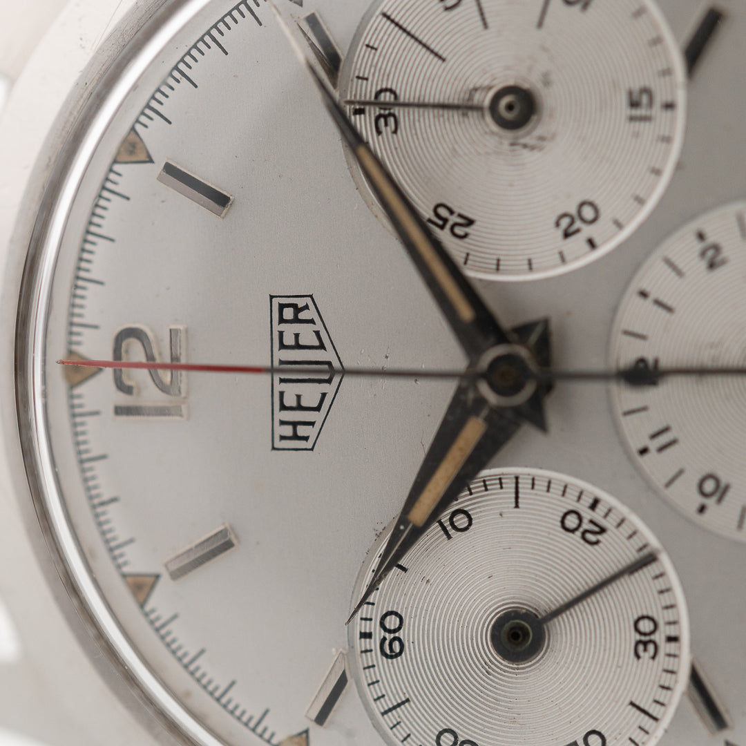 Heuer Pre Carrera 2444 1960s - Goldammer Vintage Uhren
