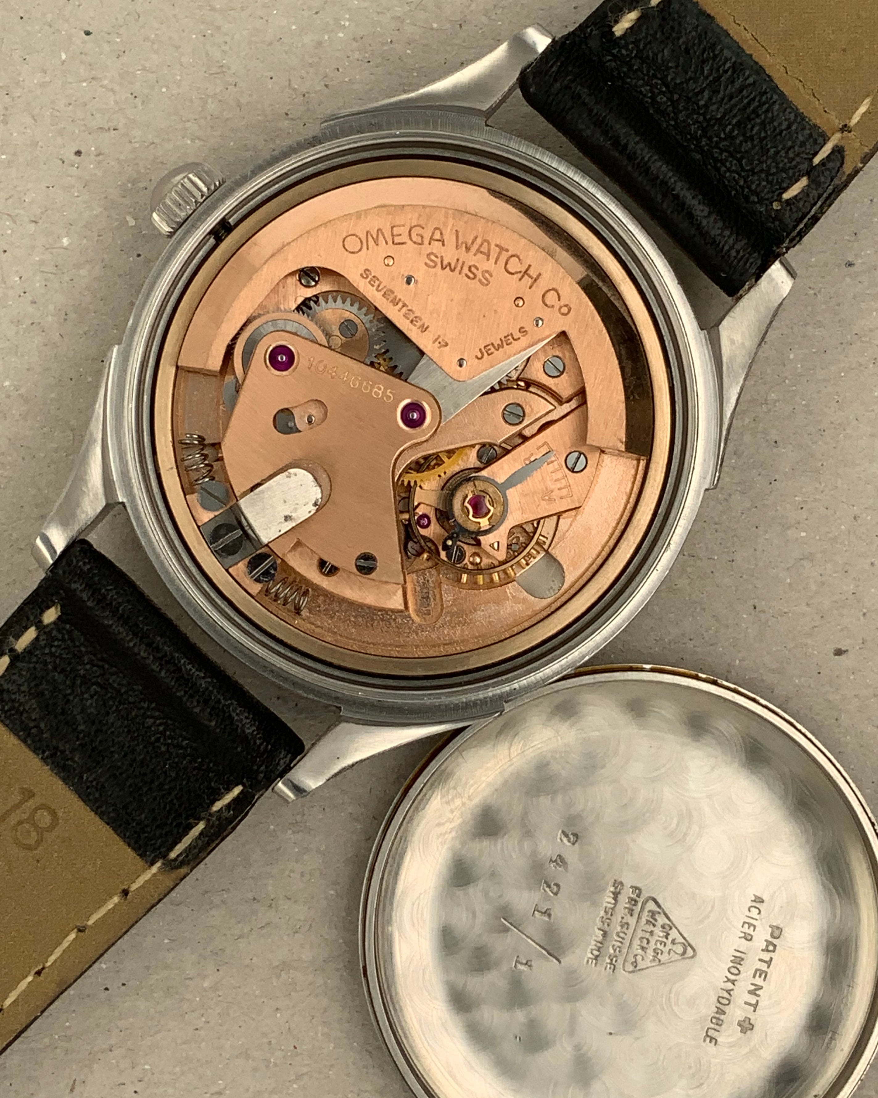 Omega Kleid Fab. Suisse 1944 - Goldammer Vintage Uhren
