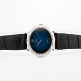 Rolex Cellini 18k Petrol Zifferblatt 1981 Nos