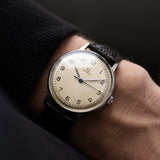 Omega Railroad Zifferblatt Jumbo 1944