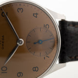 Omega Cappuccino Zifferblatt 1947