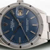 Rolex Oyster Perpetual Date Blau 1961