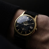 Omega Constellation 18k Schwarz Vergoldetes Zifferblatt 1961