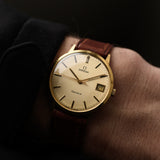 Omega Geneve Date 18k 1972